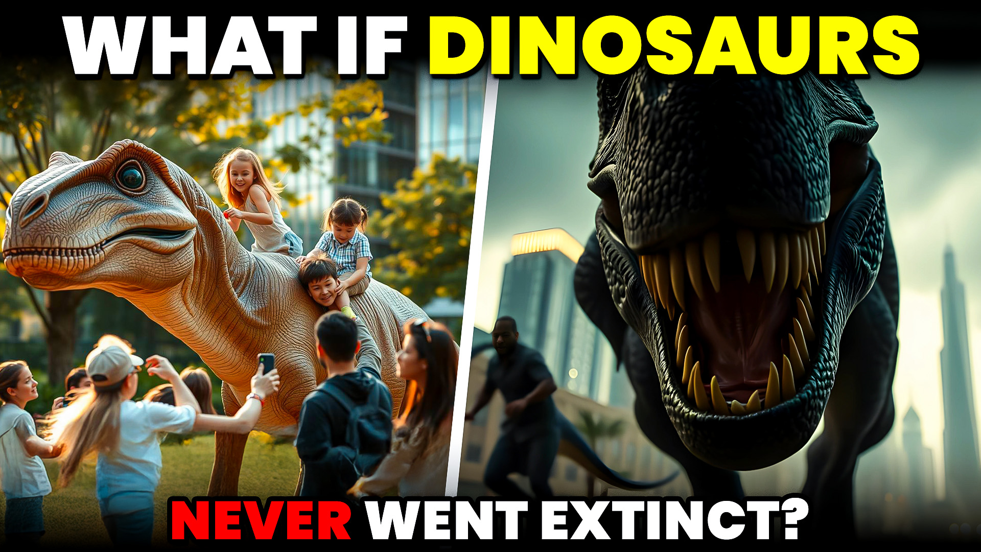 WHAT IF DINOSAURS NEVER WENT EXTINCT 1